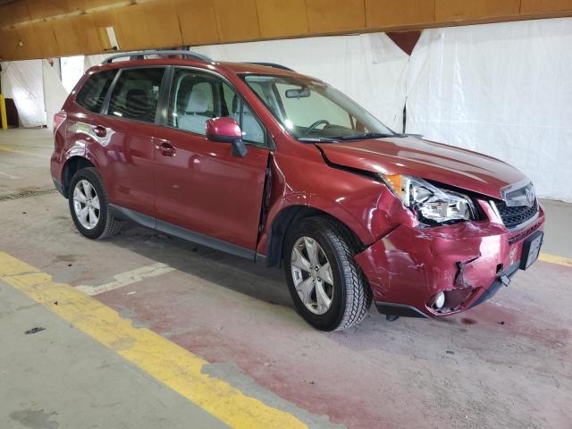  SUBARU FORESTER 2015 Czerwony
