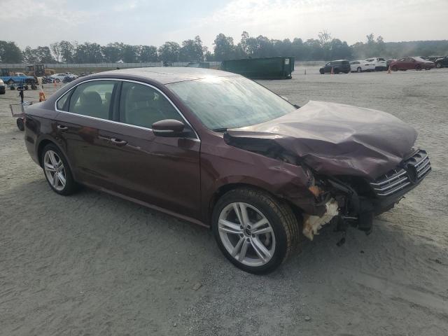 Sedans VOLKSWAGEN PASSAT 2013 Burgundy