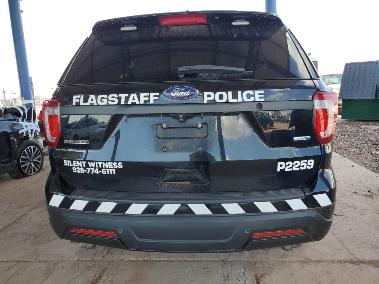 2018 Ford Explorer Police Interceptor VIN: 1FM5K8AR2JGA83981 Lot: 62032715