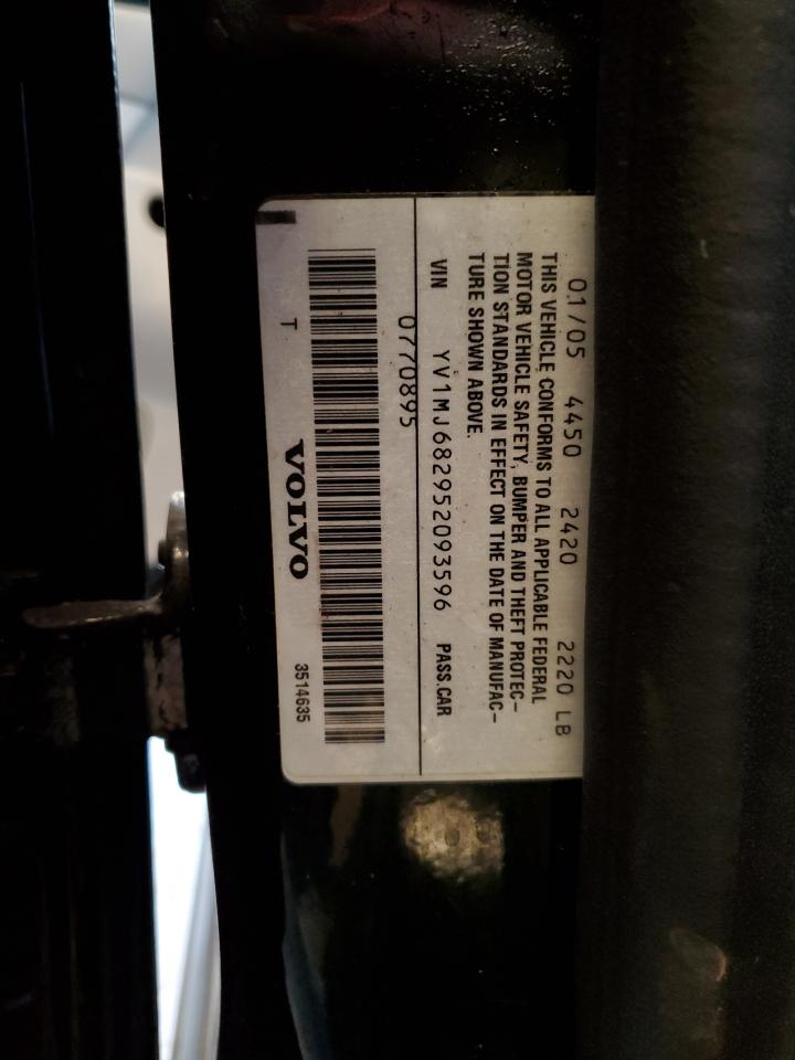 2005 Volvo V50 T5 VIN: YV1MJ682952093596 Lot: 64035595
