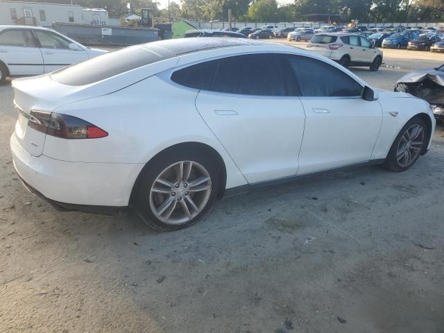 Hatchbacks TESLA MODEL S 2013 Biały