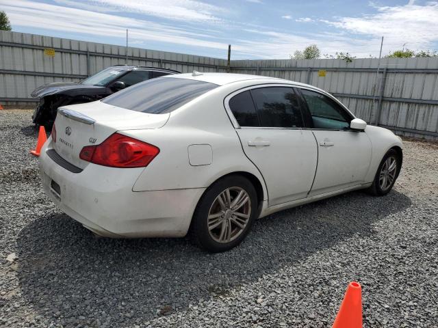  INFINITI G37 2012 Biały
