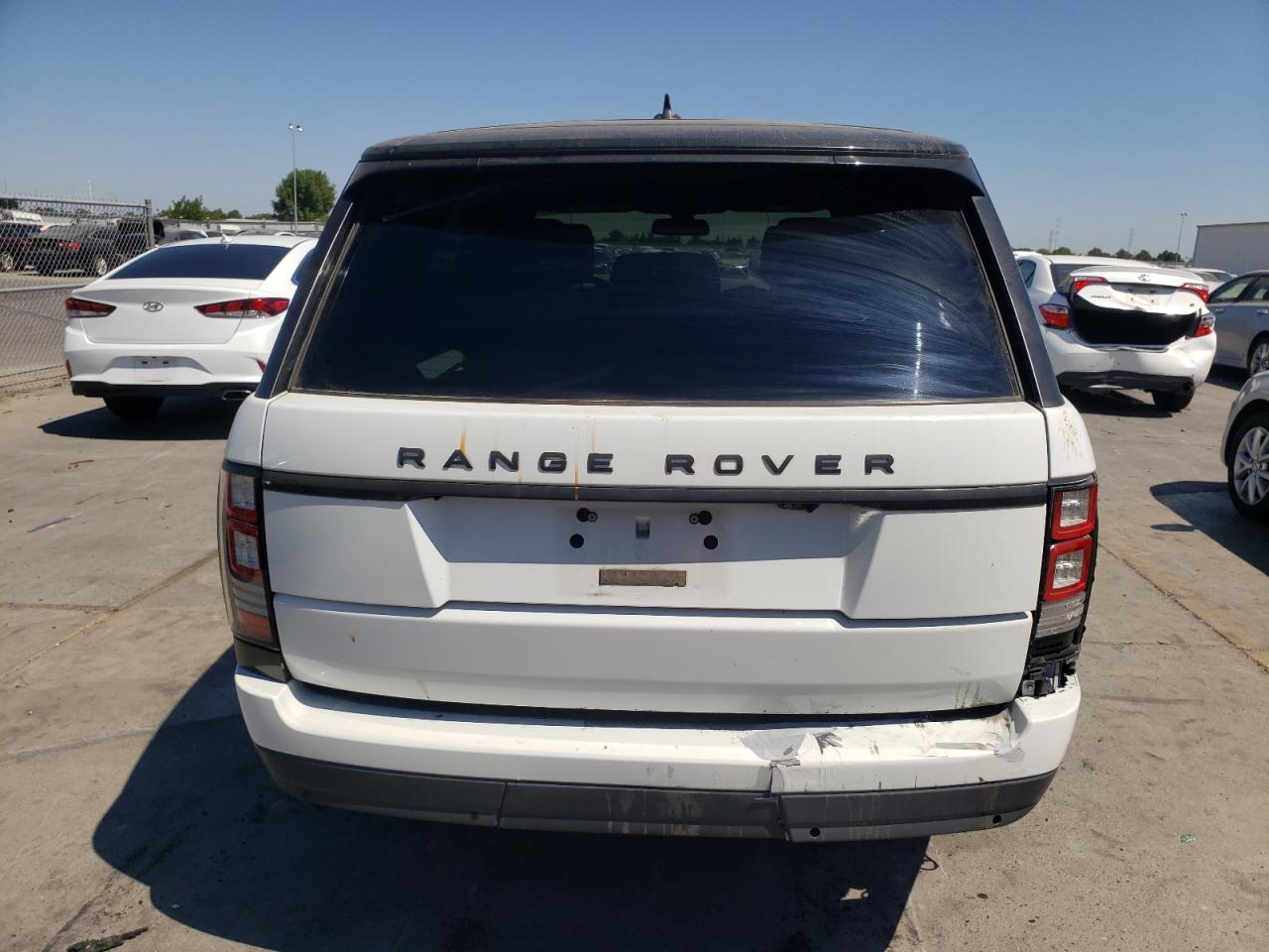 2016 Land Rover Range Rover VIN: SALGR2PF7GA319807 Lot: 65340635