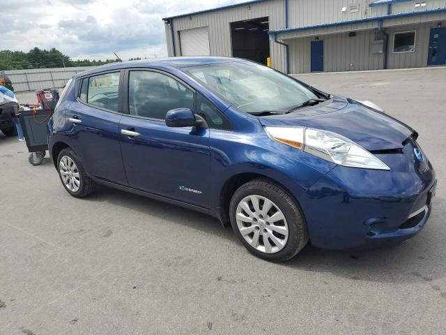  NISSAN LEAF 2017 Granatowy