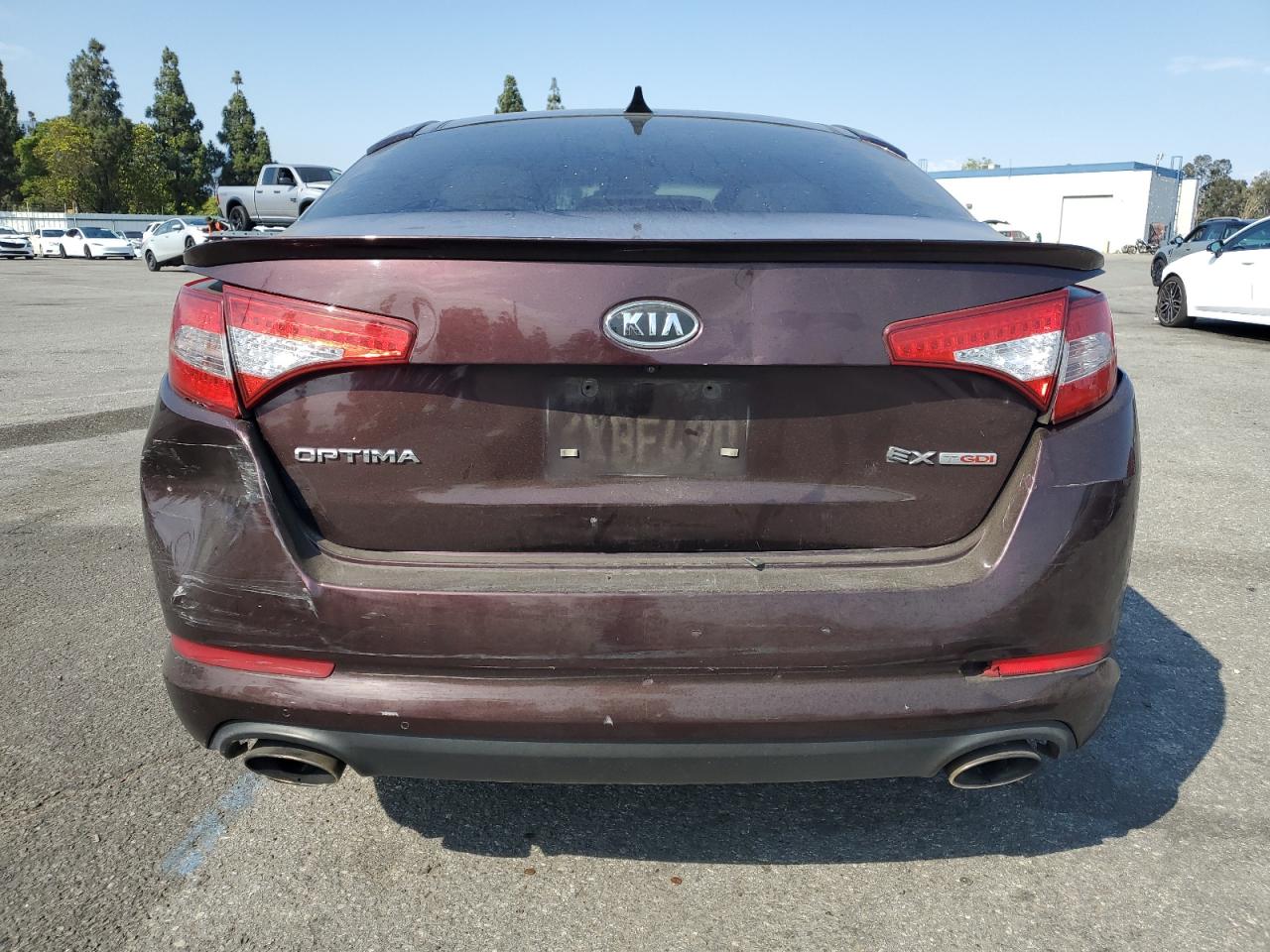 2012 Kia Optima Ex VIN: 5XXGN4A68CG077230 Lot: 63329815