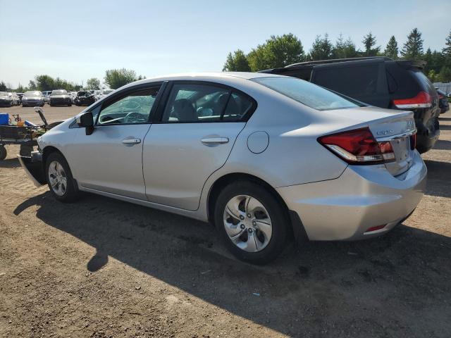 Sedans HONDA CIVIC 2015 Srebrny