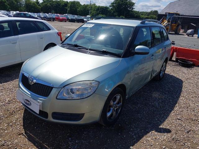 2009 SKODA FABIA 2 16V 105 AUTO  for sale at Copart COLCHESTER