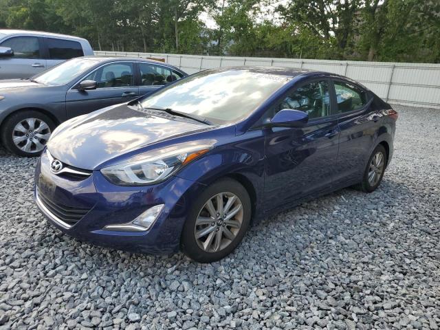  HYUNDAI ELANTRA 2014 Granatowy