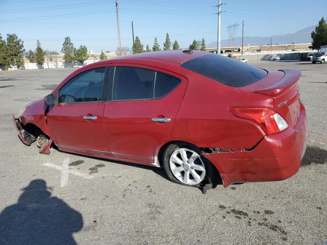  NISSAN VERSA 2013 Burgundy
