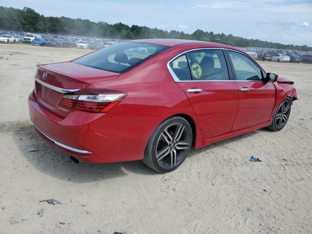  HONDA ACCORD 2017 Red