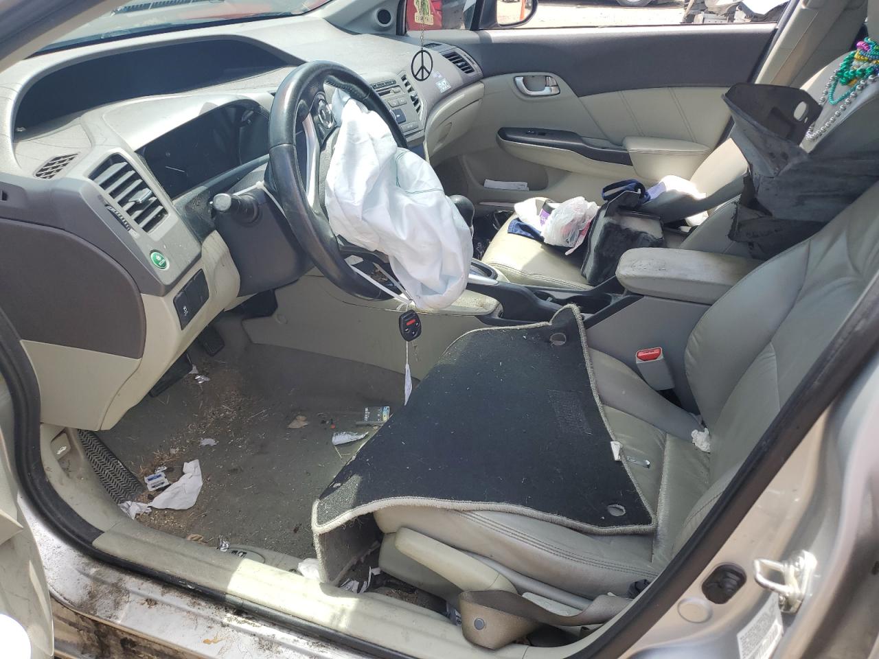 2012 Honda Civic Exl VIN: 2HGFB2F93CH523830 Lot: 63476405