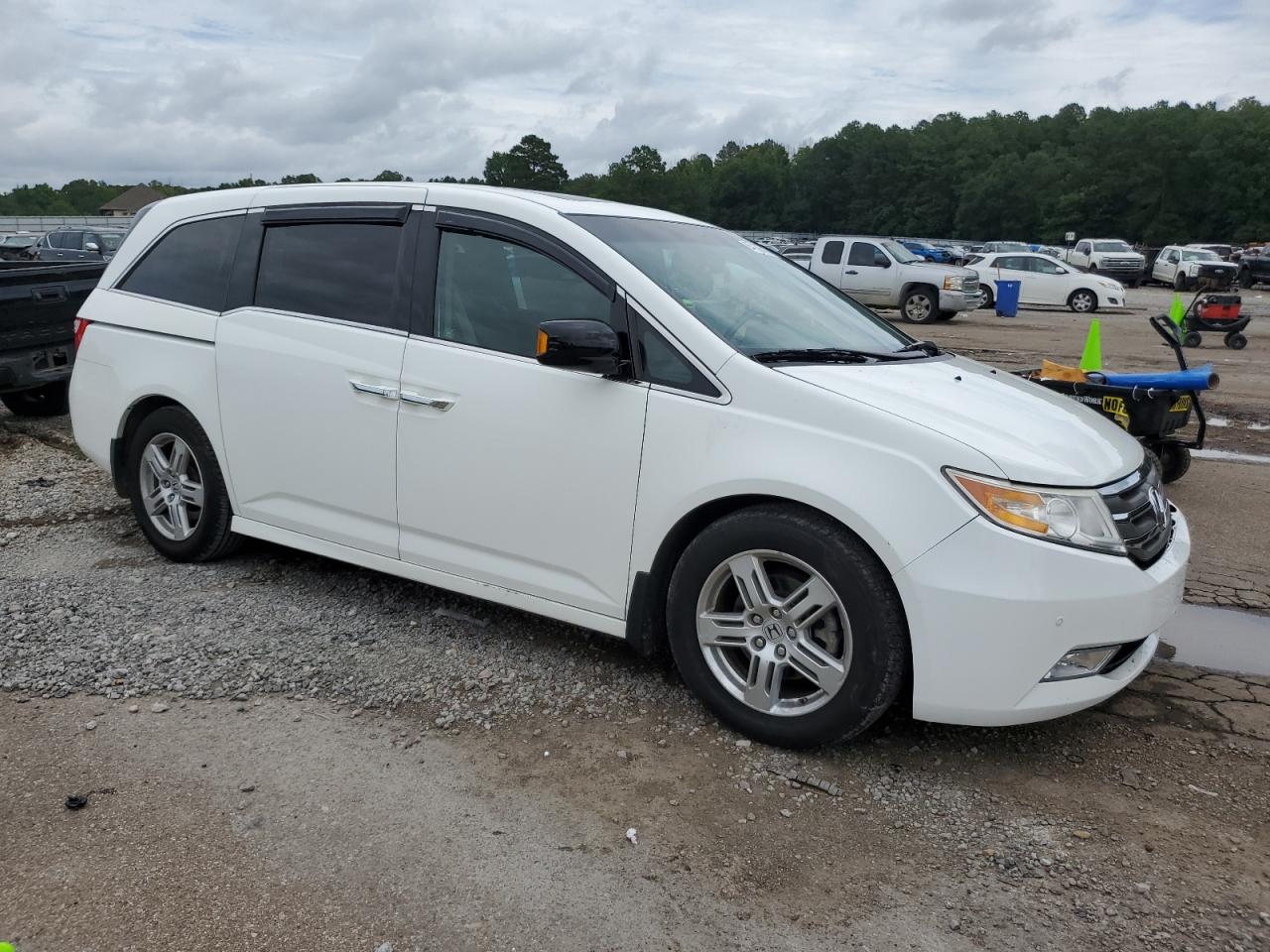 2011 Honda Odyssey Touring VIN: 5FNRL5H92BB014114 Lot: 64138545