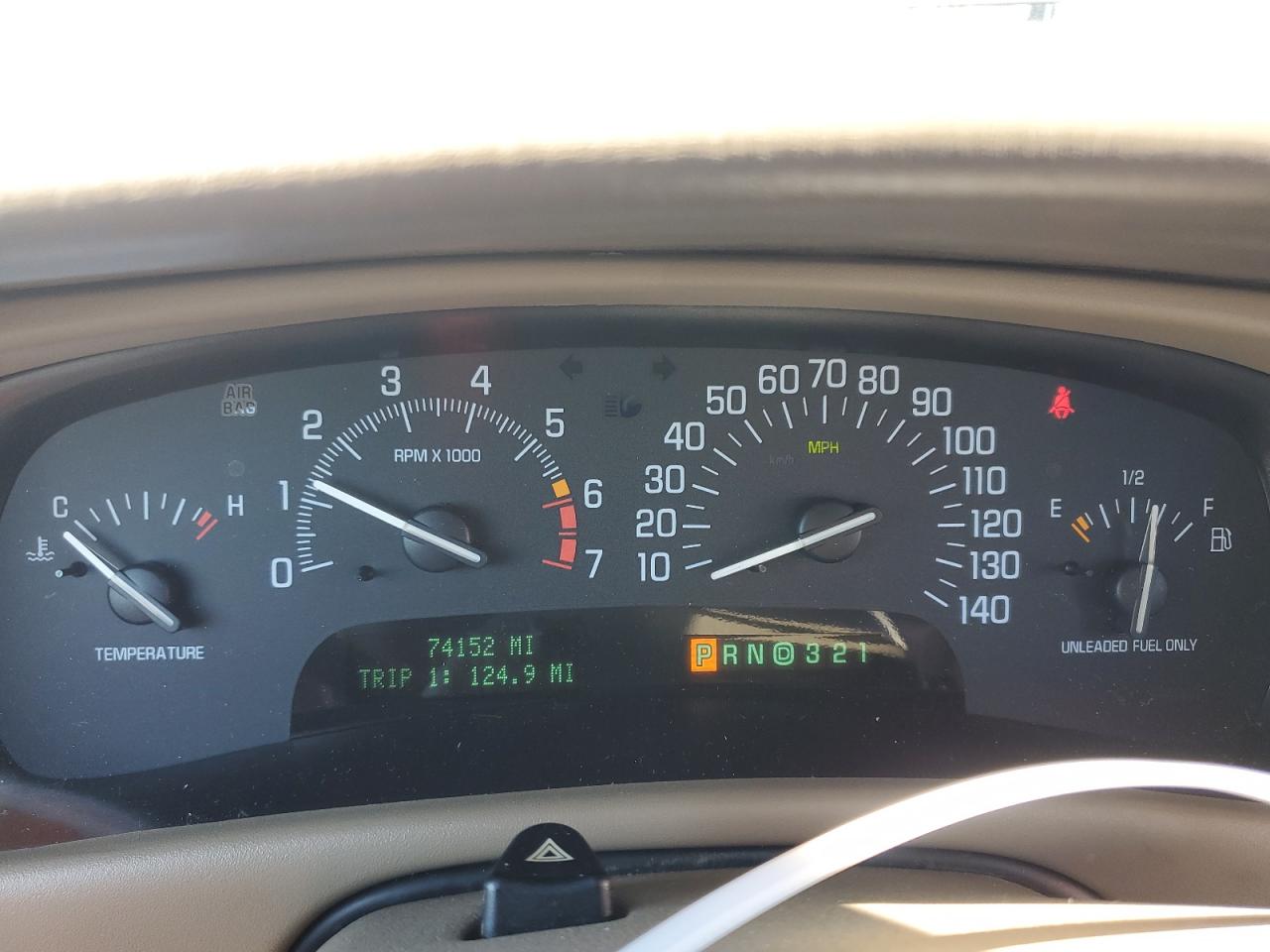 2000 Buick Park Avenue VIN: 1G4CW54K7Y4241400 Lot: 64121205