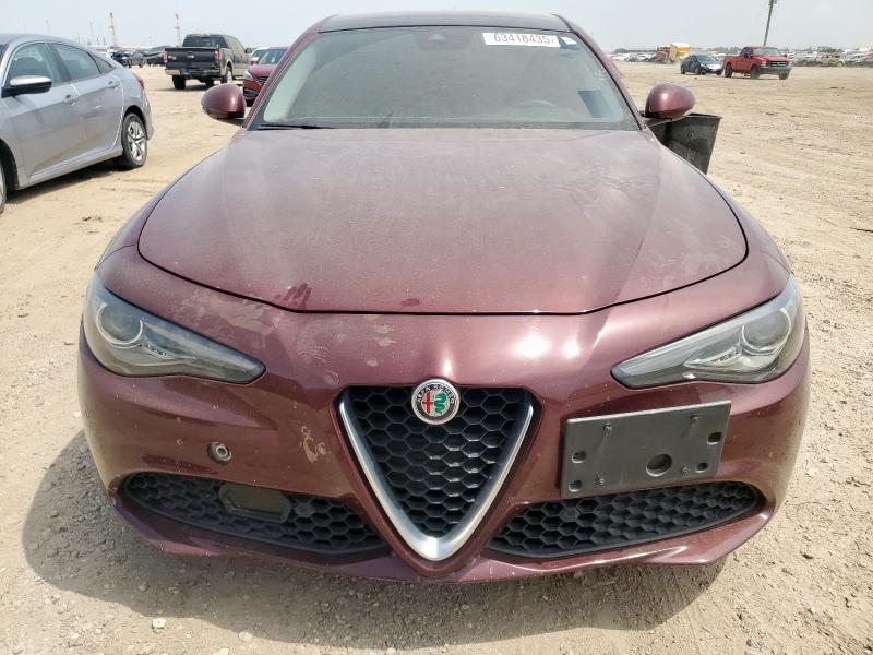  ALFA ROMEO GIULIA 2017 Czerwony