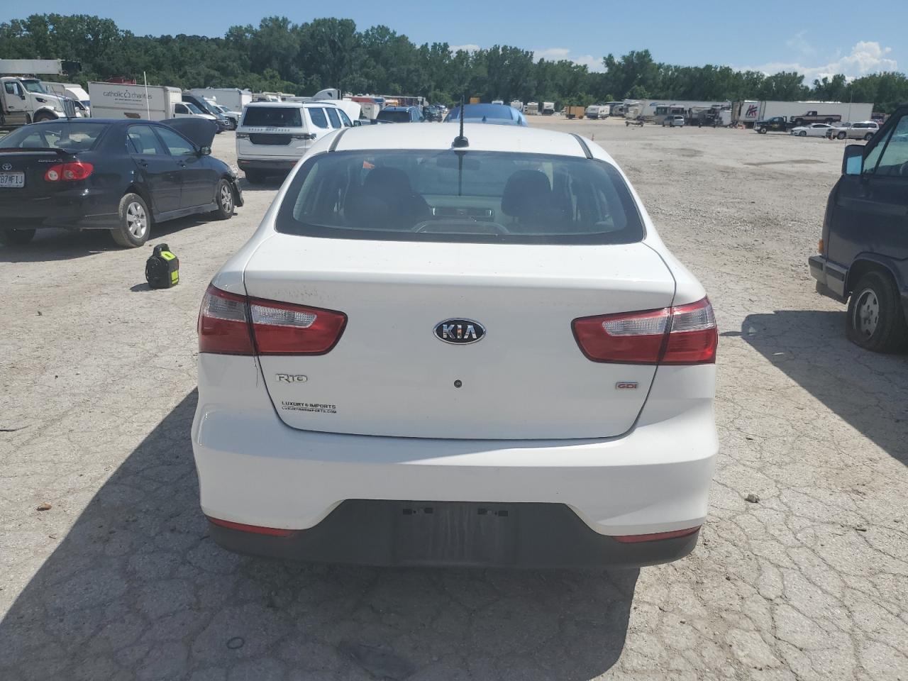 2016 Kia Rio Lx VIN: KNADM4A34G6686196 Lot: 63645295
