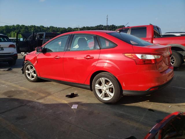 Sedans FORD FOCUS 2014 Red