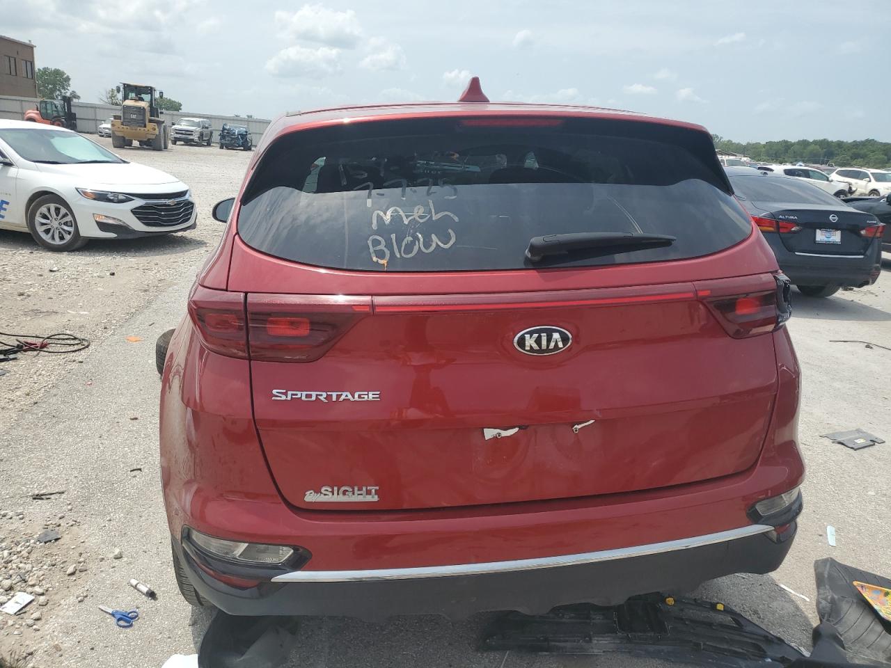 2022 Kia Sportage Lx VIN: KNDPMCACXN7020154 Lot: 64585635