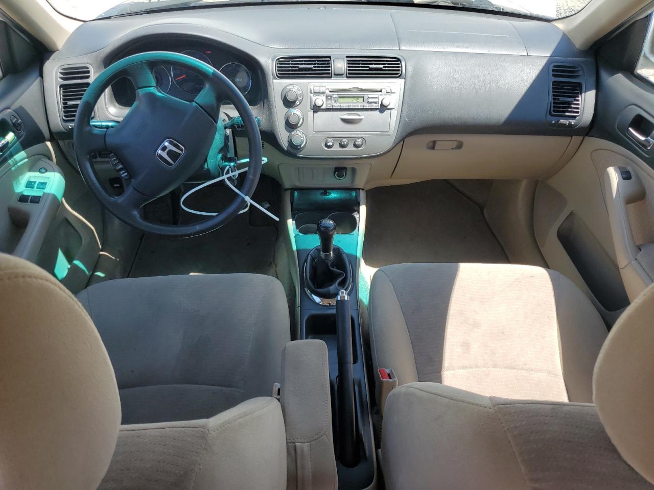 2003 Honda Civic Hybrid VIN: JHMES95633S016573 Lot: 64042635