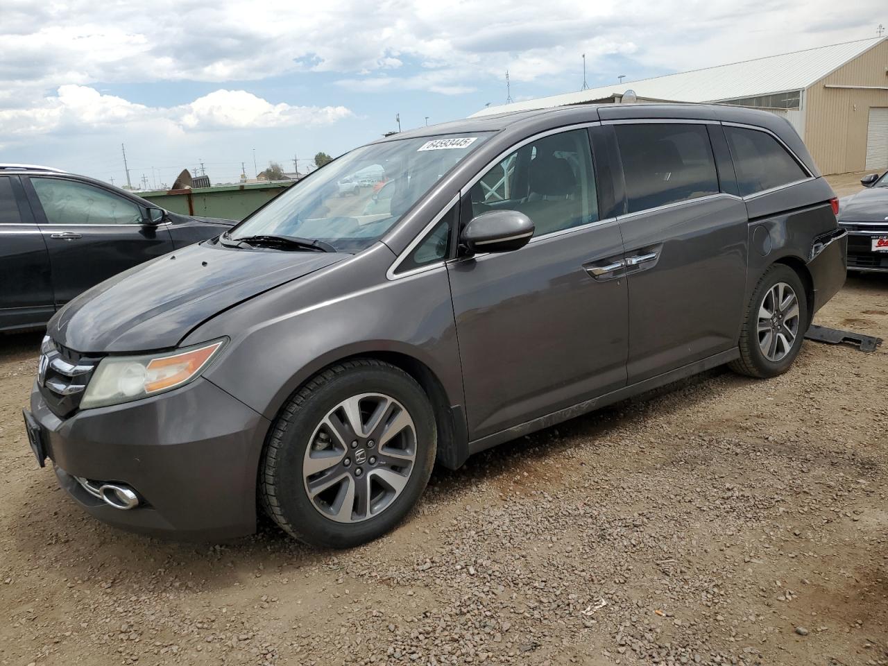 2014 Honda Odyssey Touring VIN: 5FNRL5H90EB038092 Lot: 64593445