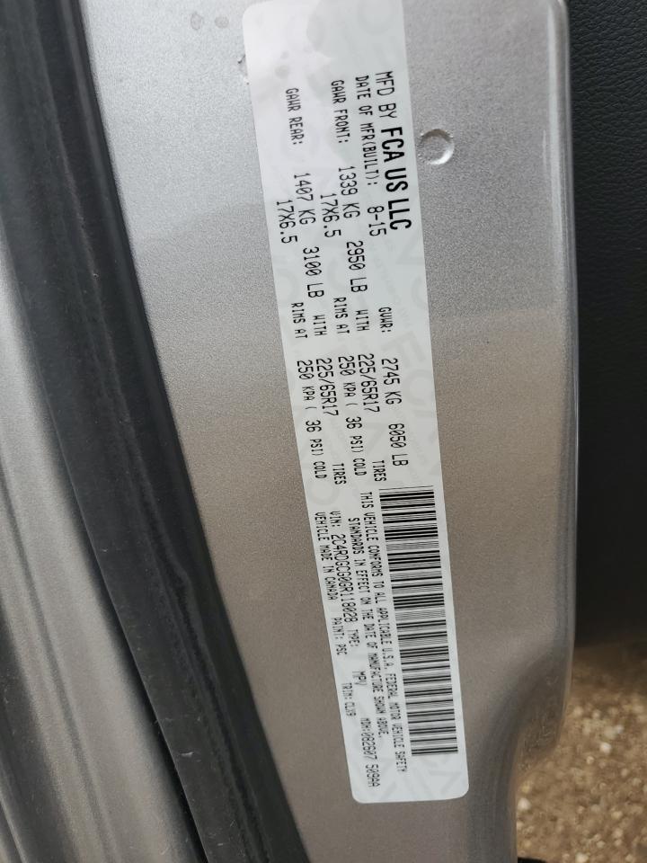 2016 Dodge Grand Caravan Sxt VIN: 2C4RDGCG0GR118028 Lot: 63758795