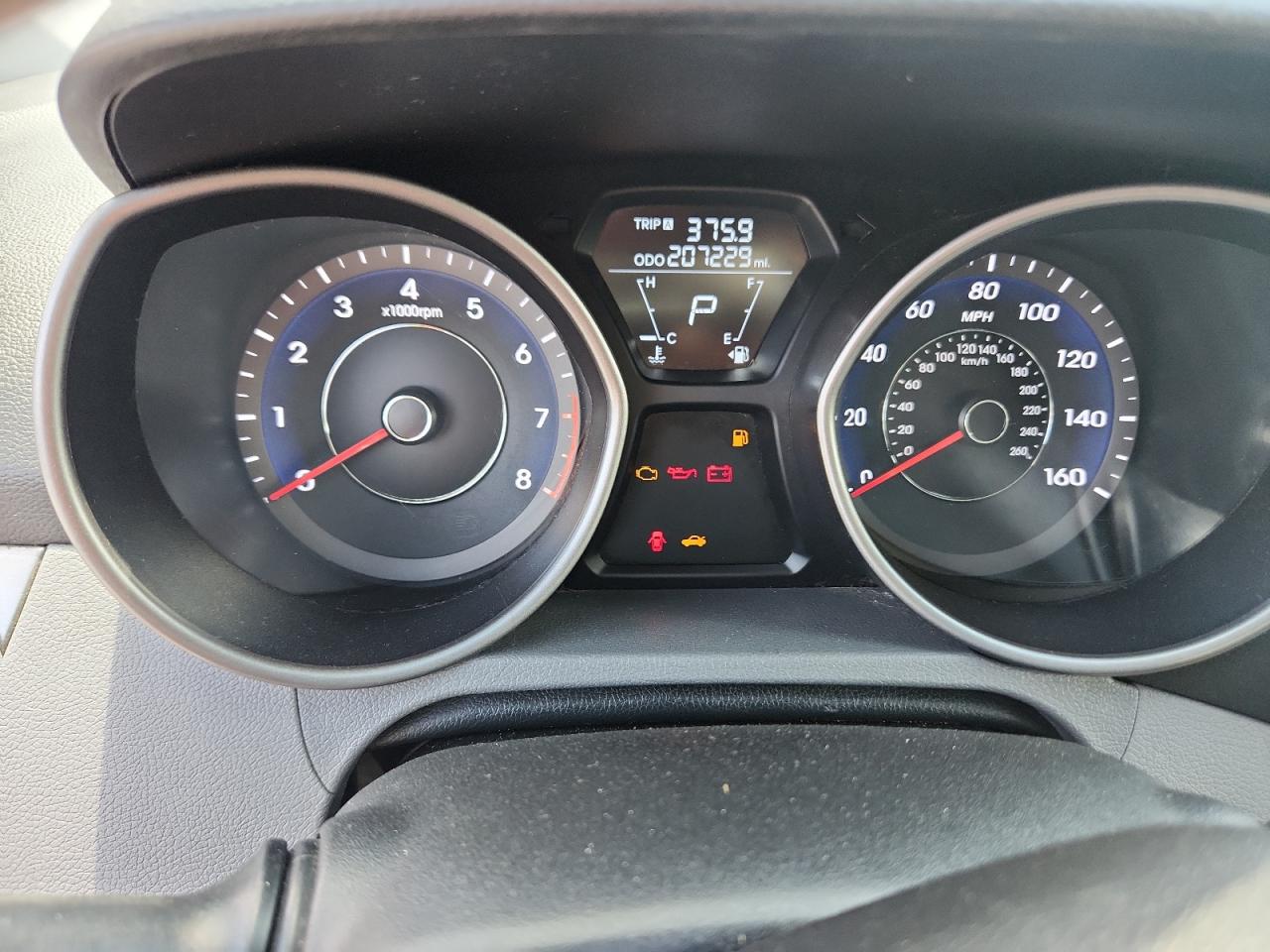 2013 Hyundai Elantra Gls VIN: 5NPDH4AE0DH449747 Lot: 64390705