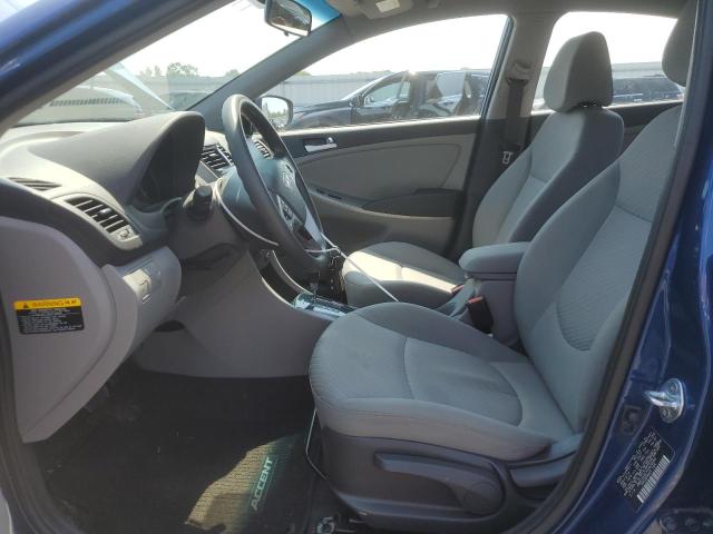 Sedans HYUNDAI ACCENT 2015 Granatowy