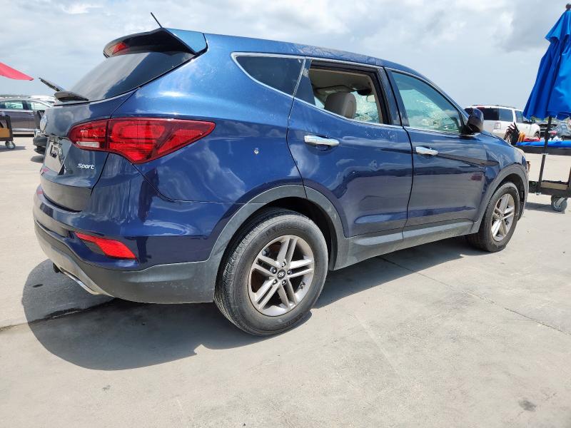  HYUNDAI SANTA FE 2018 Granatowy