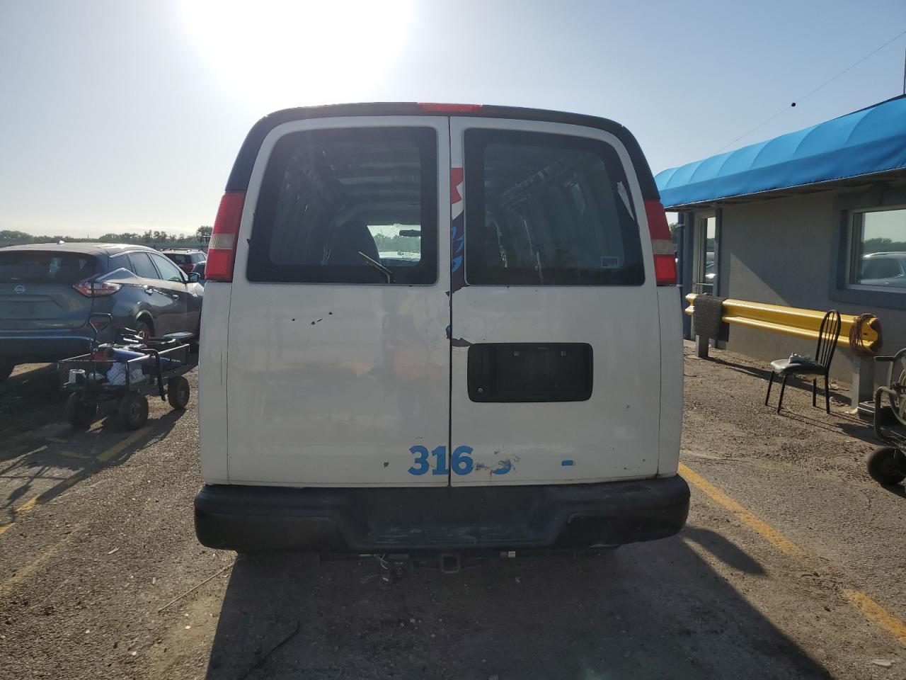 2014 Chevrolet Express G2500 VIN: 1GCWGGFA7E1166550 Lot: 93859595