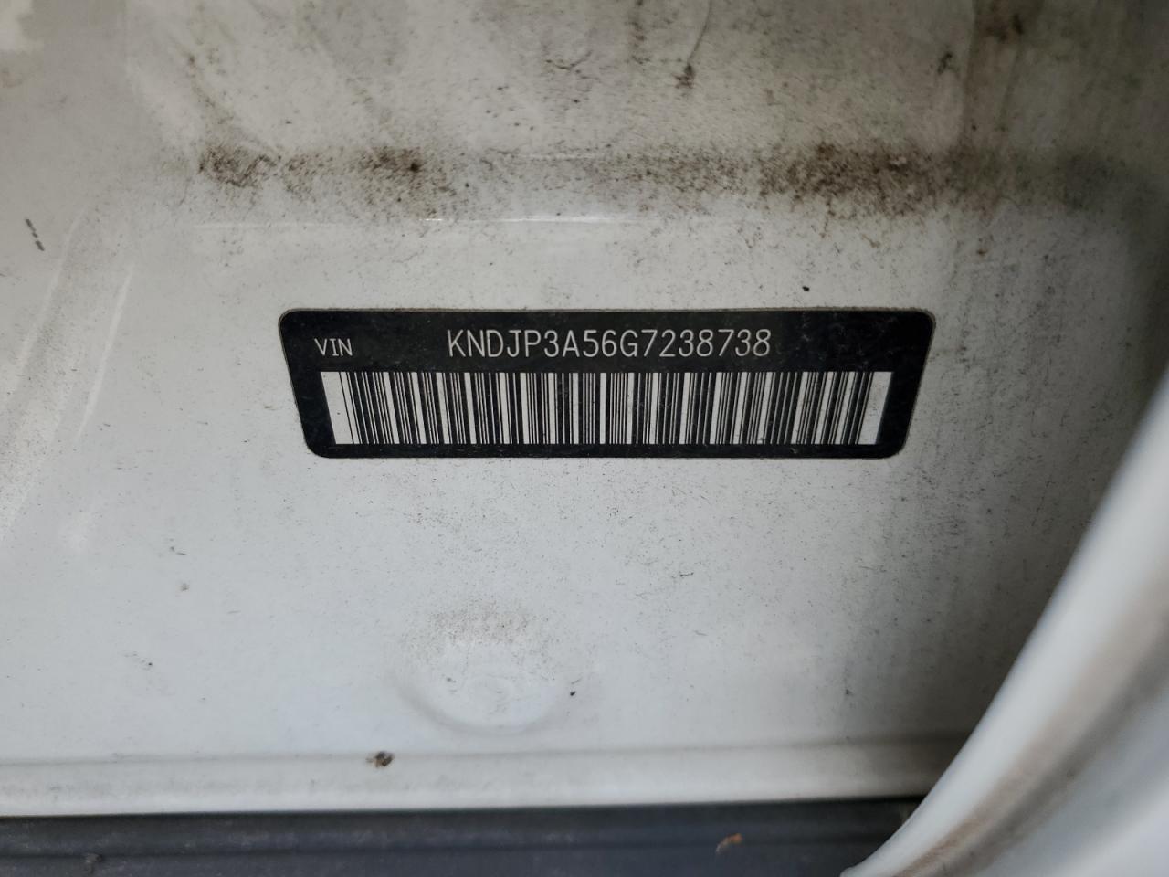 2016 Kia Soul + VIN: KNDJP3A56G7238738 Lot: 66748965