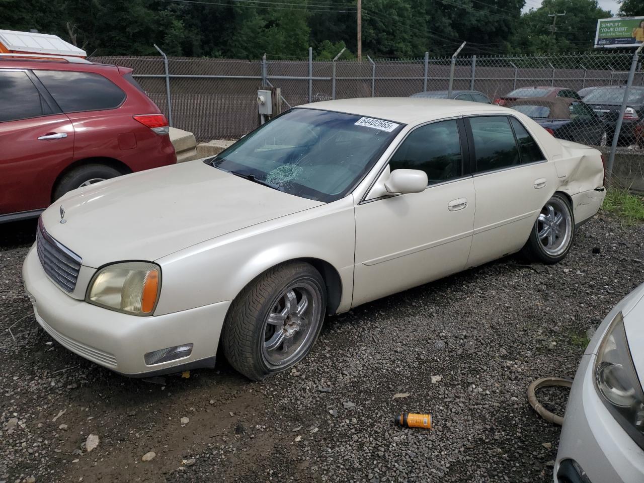 2003 Cadillac Deville VIN: 1G6KD57Y73U180258 Lot: 64402665