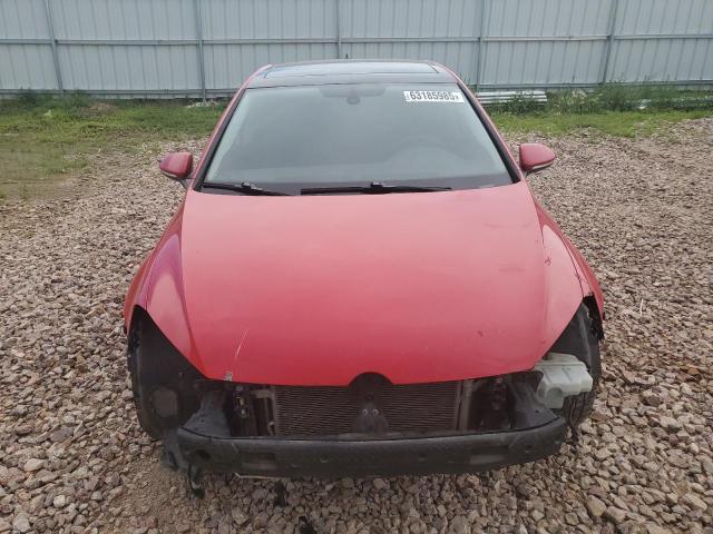 Hatchbacks VOLKSWAGEN GOLF 2015 Czerwony