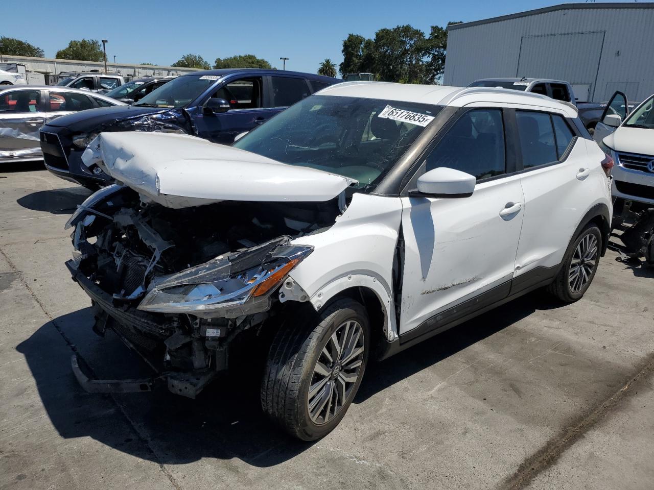 2021 Nissan Kicks Sv VIN: 3N1CP5CV4ML469696 Lot: 65176835