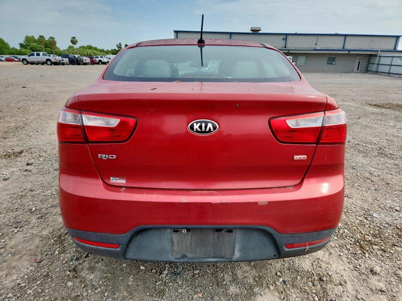 Sedans KIA RIO 2014 Czerwony