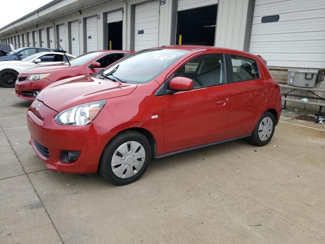  MITSUBISHI MIRAGE 2014 Red