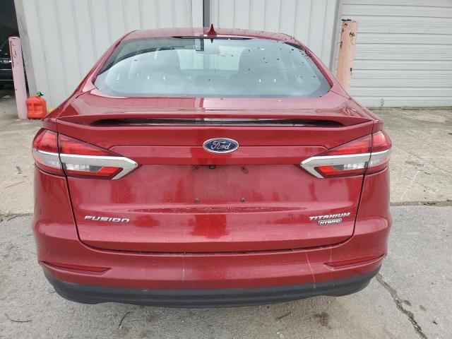  FORD FUSION 2017 Red