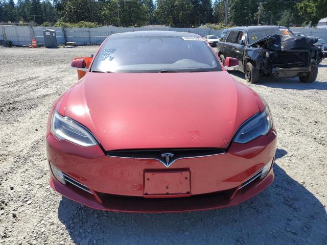  TESLA MODEL S 2017 Burgundy