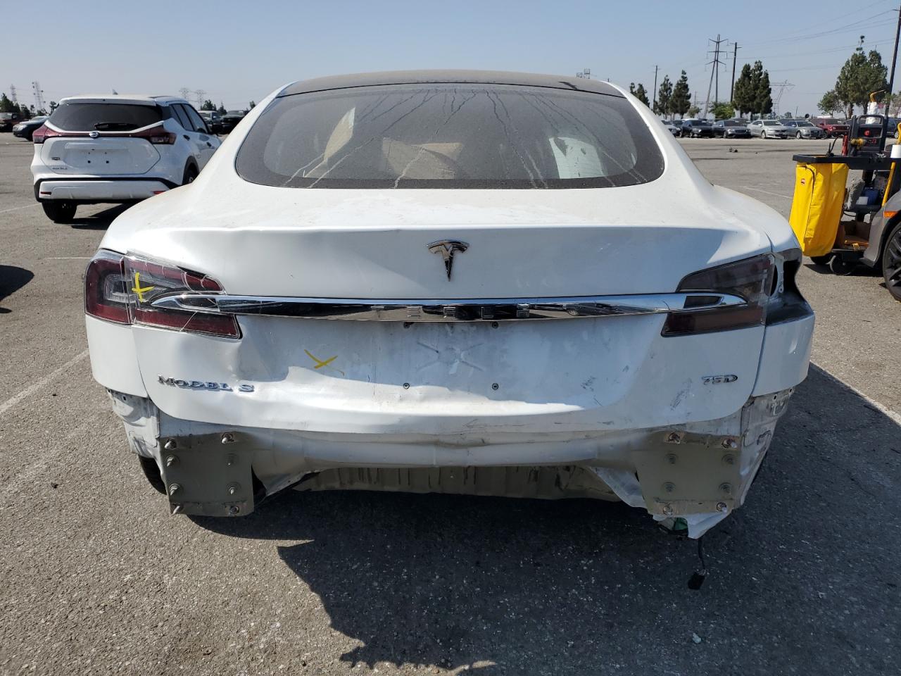2018 Tesla Model S VIN: 5YJSA1E27JF257214 Lot: 63508205