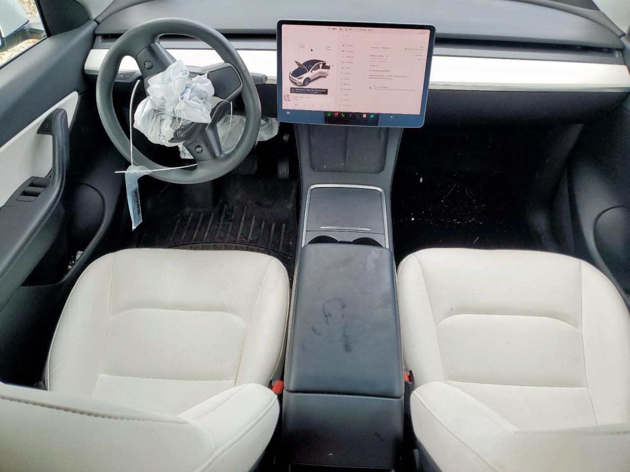 2022 Tesla Model Y VIN: 7SAYGDEE7NF321619 Lot: 63421045