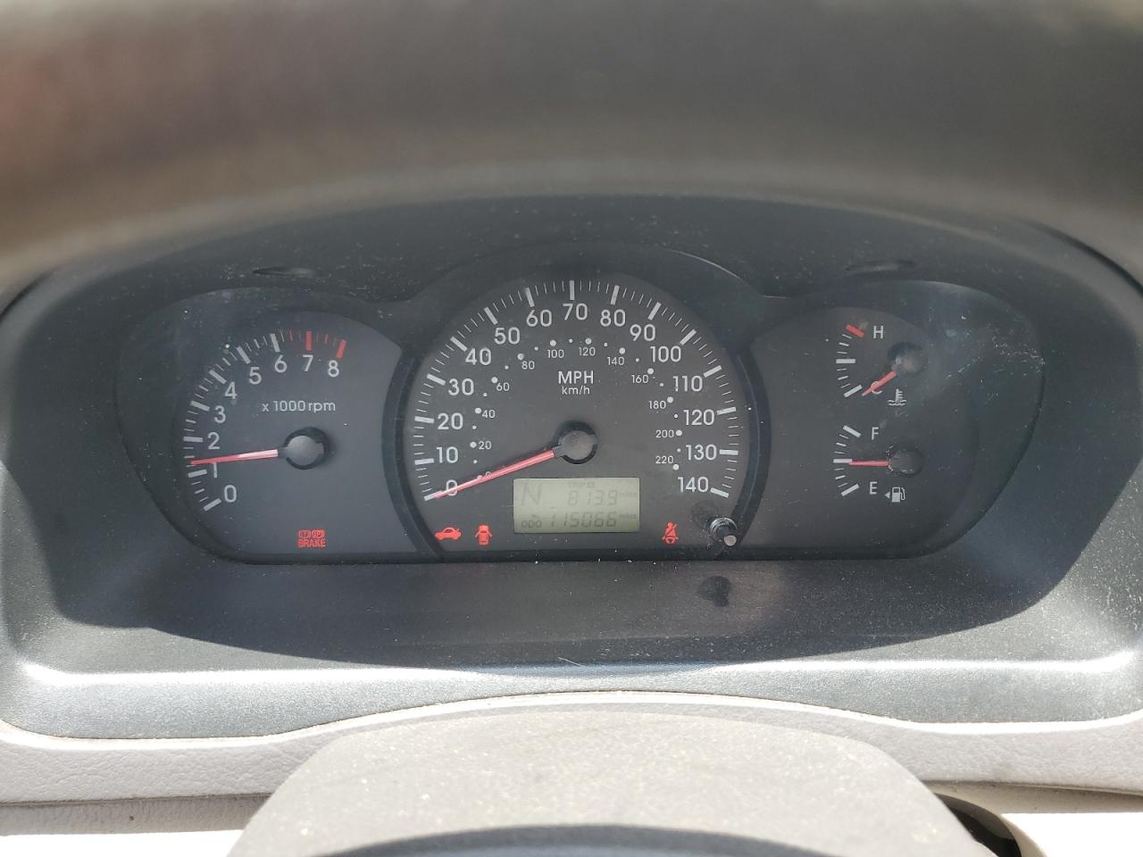 2006 Kia Spectra Lx VIN: KNAFE121865208613 Lot: 63727525