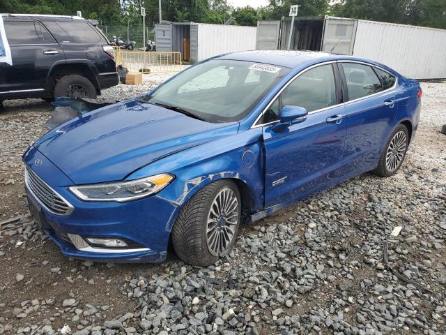  FORD FUSION 2017 Синий