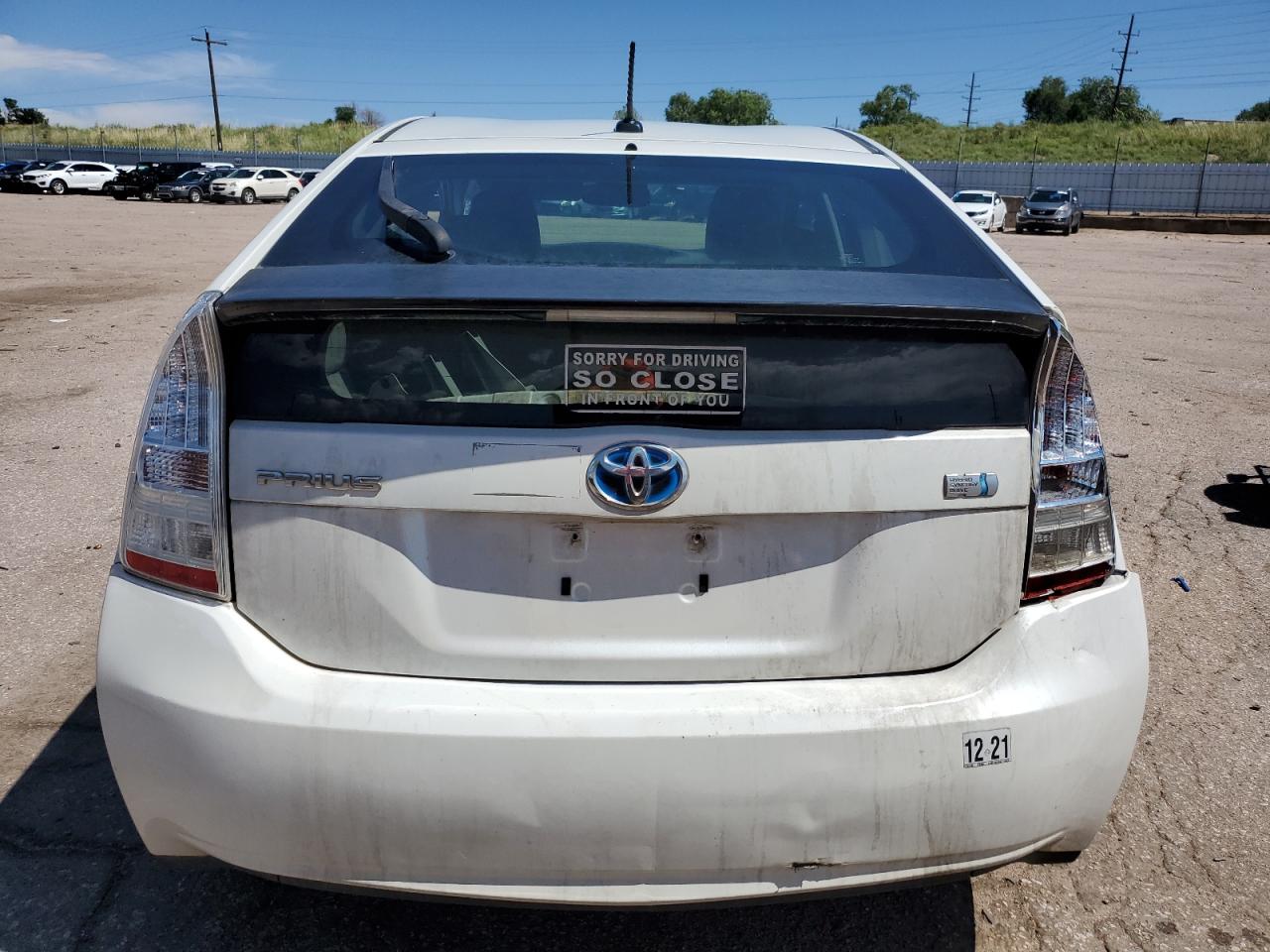 2010 Toyota Prius VIN: JTDKN3DUXA0001490 Lot: 63923095