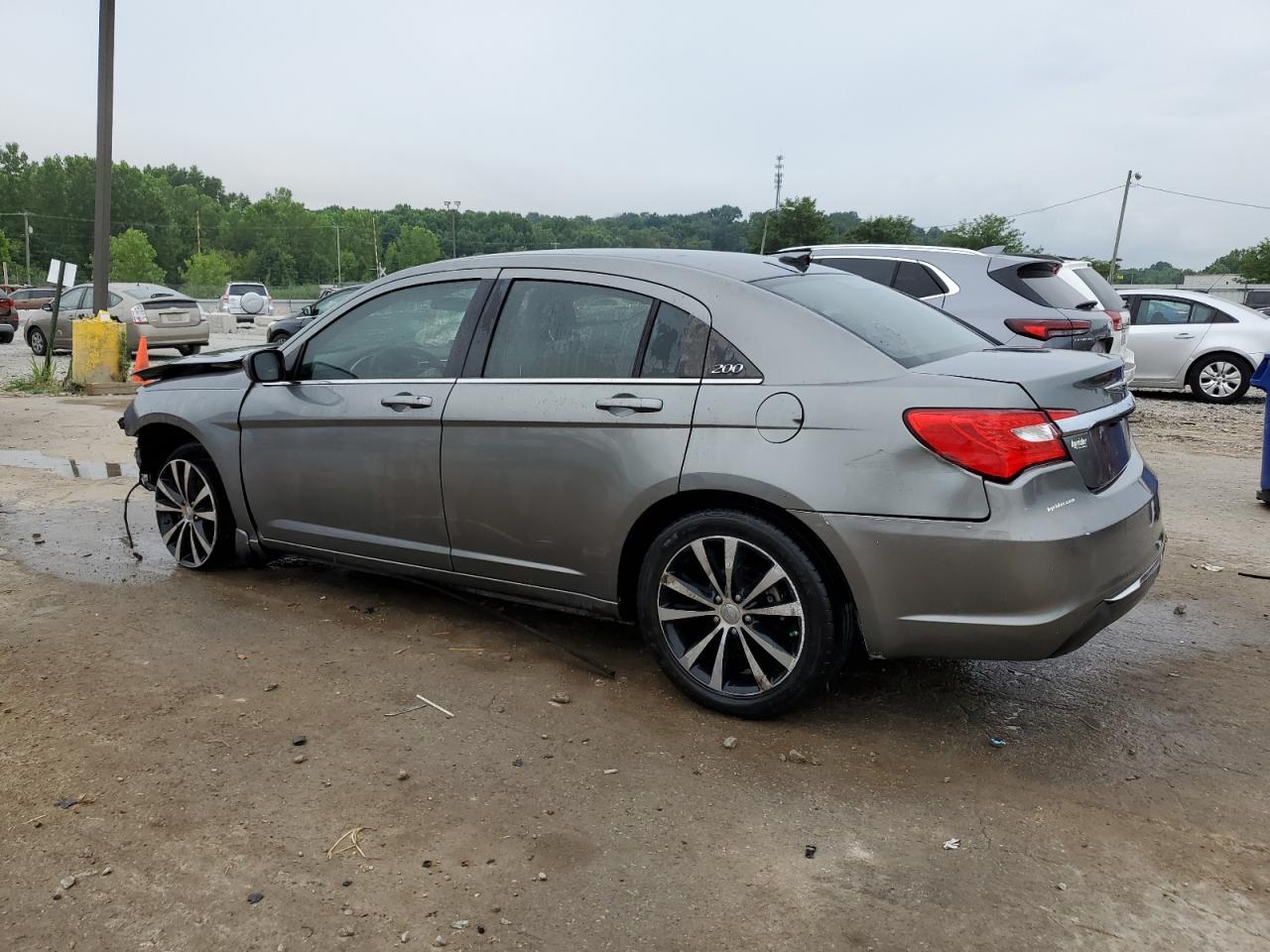 2013 Chrysler 200 Touring grey null gas 1C3CCBBB2DN624457 photo #3