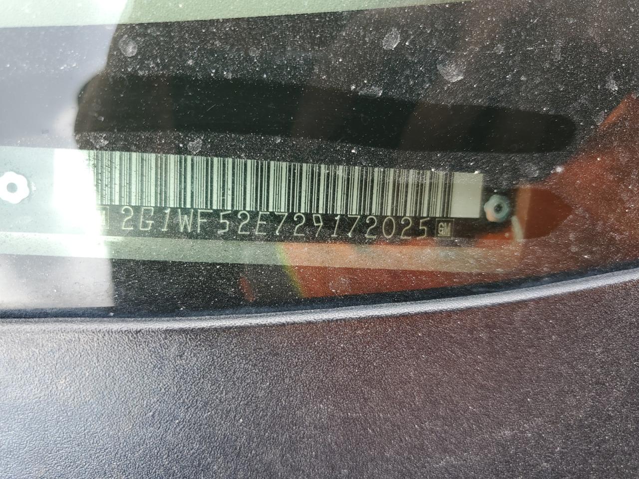2002 Chevrolet Impala VIN: 2G1WF52E729172025 Lot: 64854335