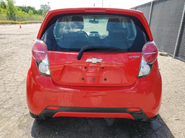 Hatchbacks CHEVROLET SPARK 2014 Red