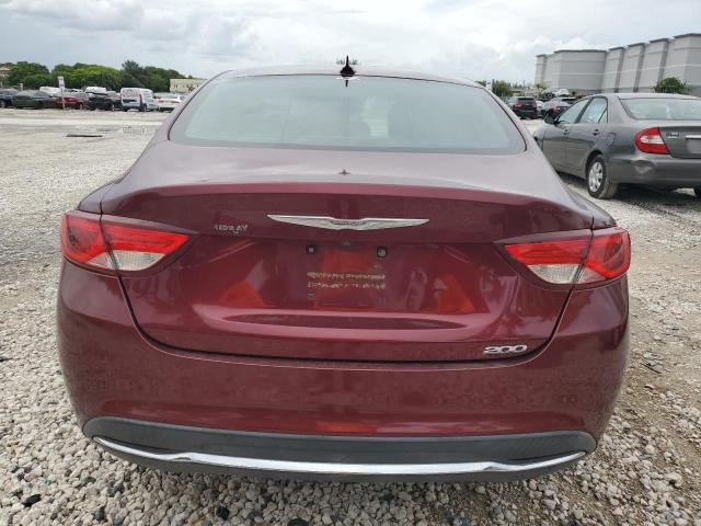  CHRYSLER 200 2016 Бордовый