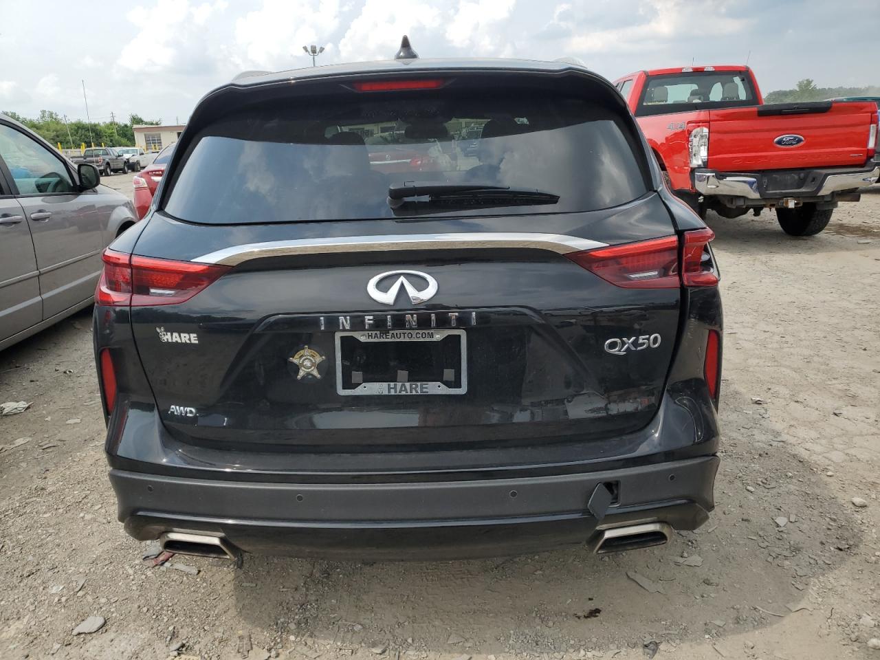 2021 Infiniti Qx50 Luxe VIN: 3PCAJ5BB0MF115931 Lot: 59133365