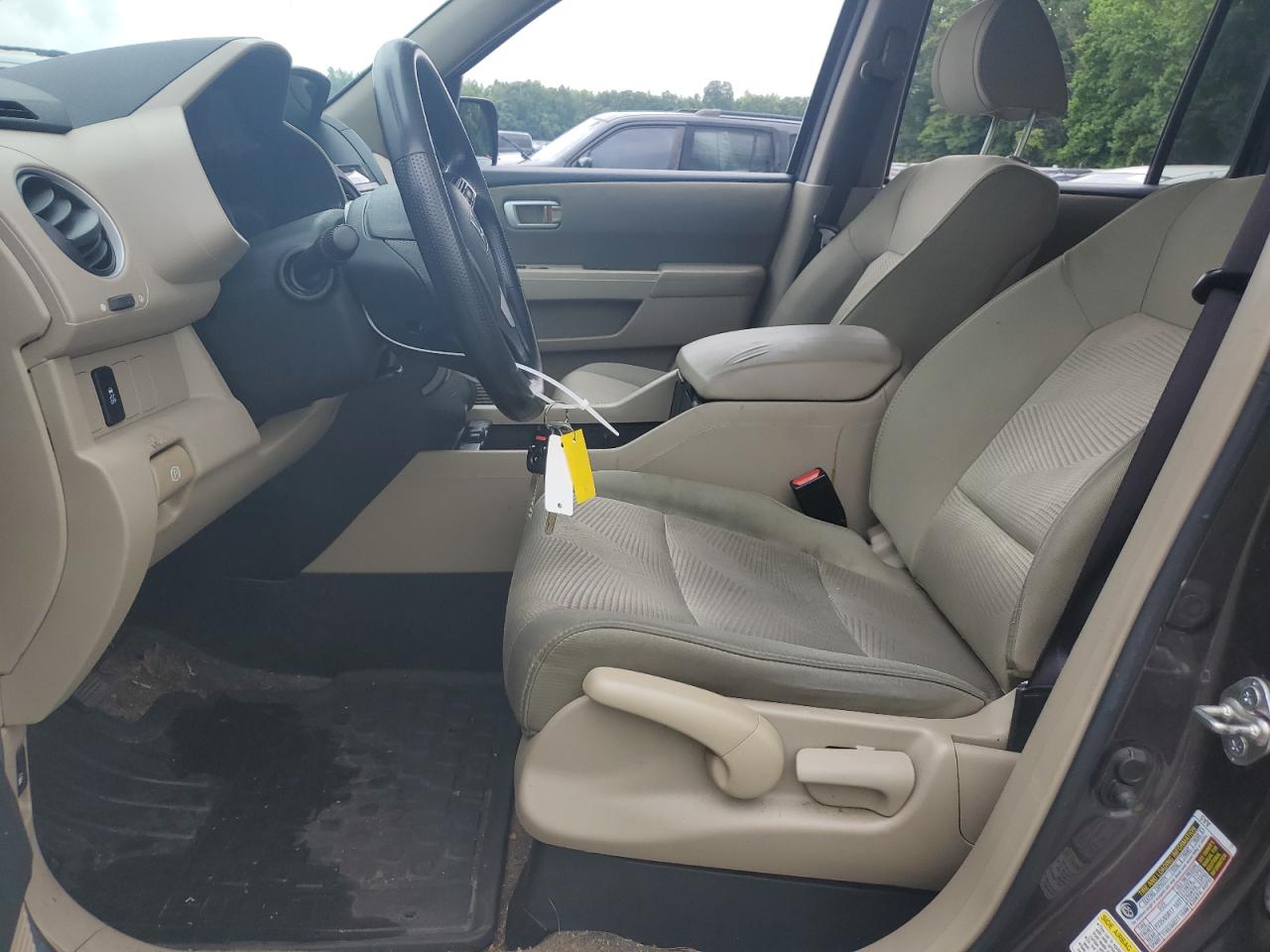 2013 Honda Pilot Lx VIN: 5FNYF4H23DB077936 Lot: 64576055