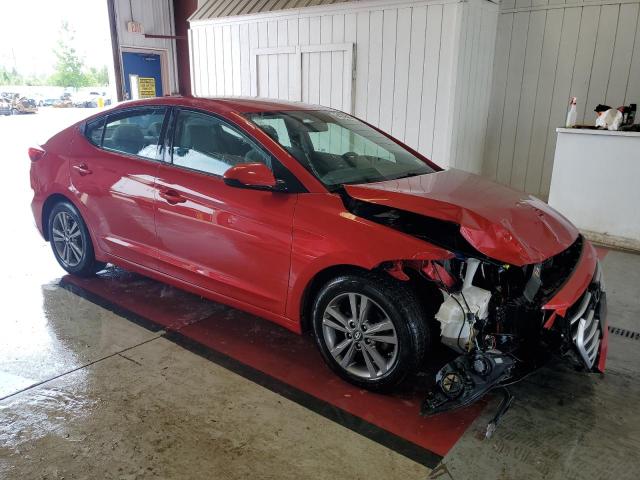  HYUNDAI ELANTRA 2018 Красный