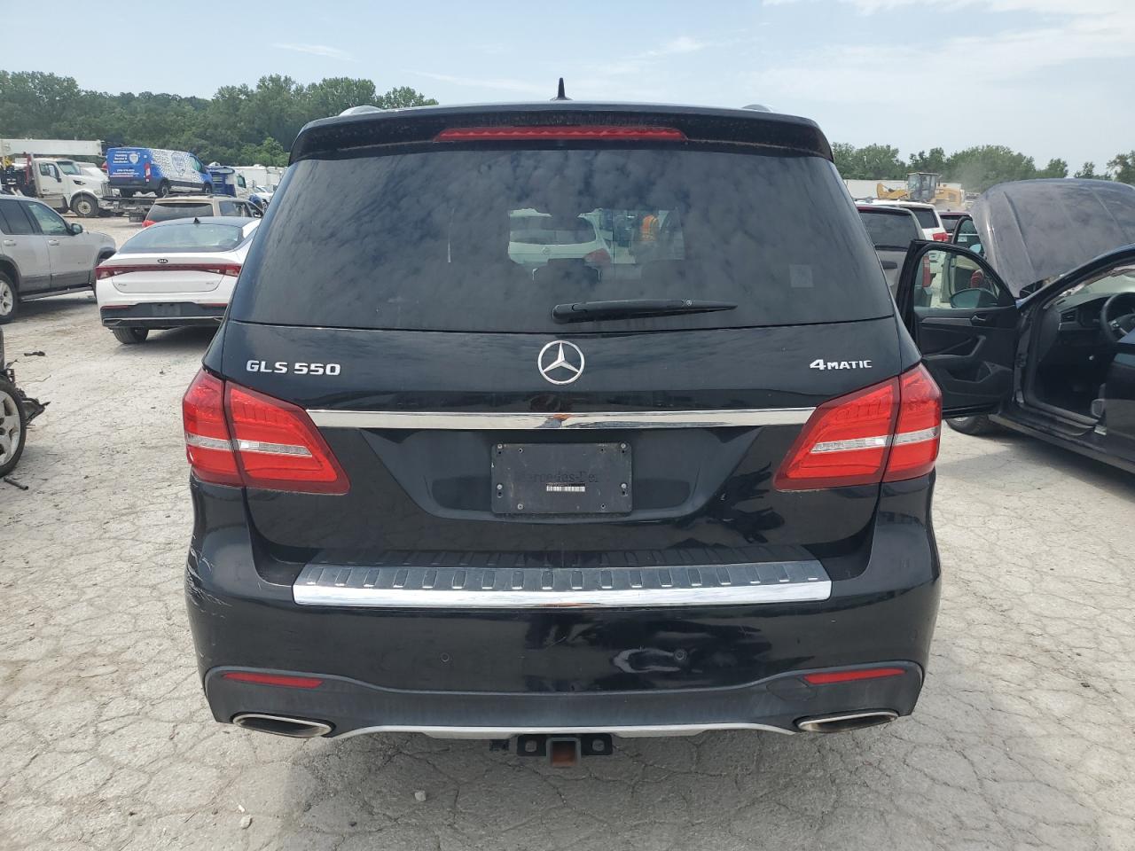2017 Mercedes-Benz Gls 550 4Matic VIN: 4JGDF7DE1HA877502 Lot: 63343305