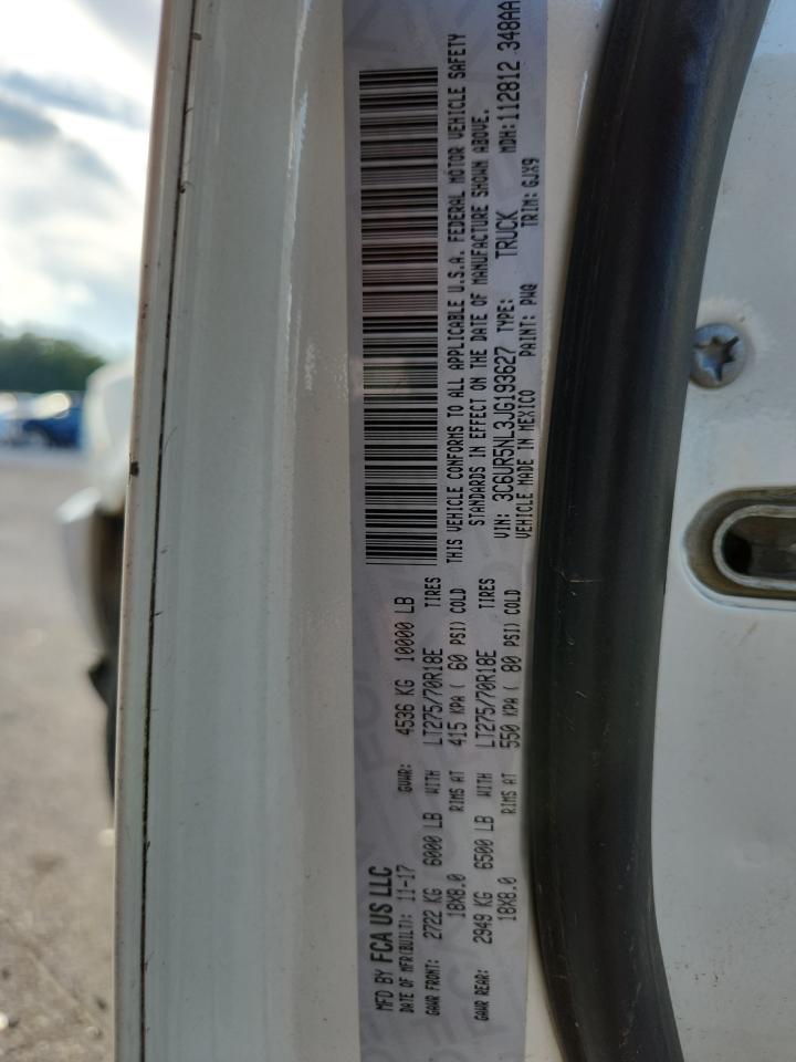 2018 Ram 2500 Laramie VIN: 3C6UR5NL3JG193627 Lot: 63457675